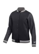 Nike Women's Letterman Jacket Black || product?.name || ''