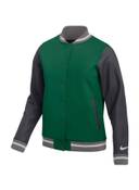 Nike Women's Letterman Jacket Team Dark Green || product?.name || ''