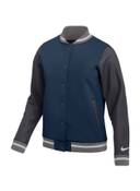 Nike Women's Letterman Jacket Team Navy || product?.name || ''