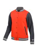 Nike Women's Letterman Jacket Team Orange || product?.name || ''